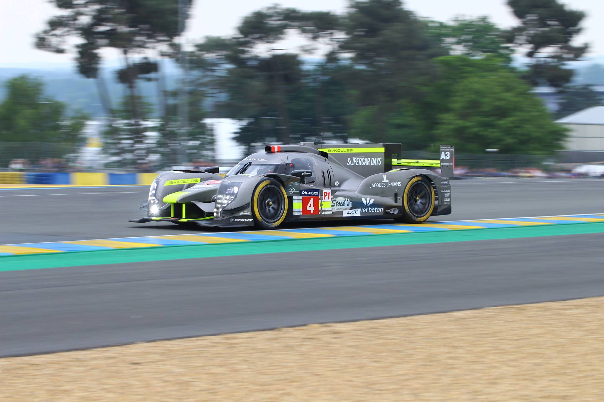 Aus Fahrersicht: Simon Trummer beim Testtag