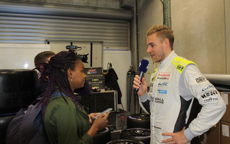Dominik Kraihamer in Interview vor den 24 Stunden von Le Mans