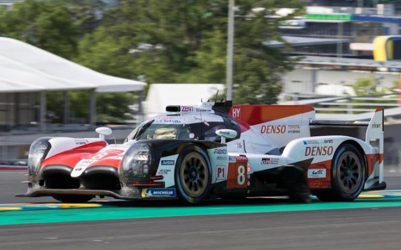 Toyota umrundete den Kurs beim Testtag als schnellster