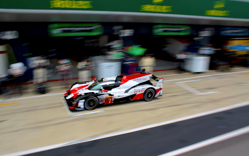 Toyota took a lights-to-flag victory at their home race in Fuji