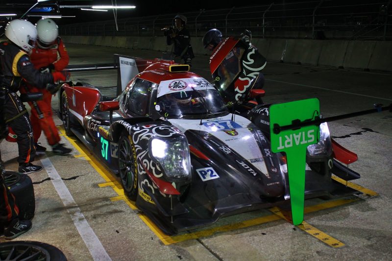 Das Fahrzeug von Jackie Chan DC Racing in Sebring