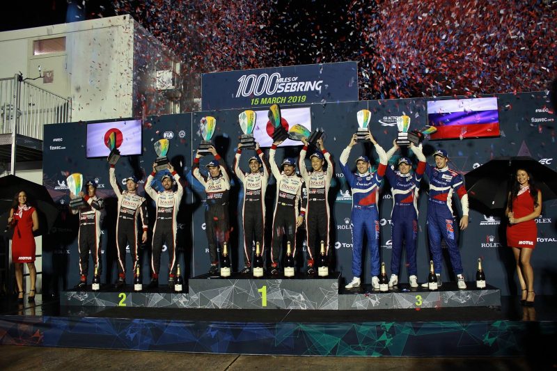 Toyota konnte die 1000 Meilen von Sebring gewinnen
