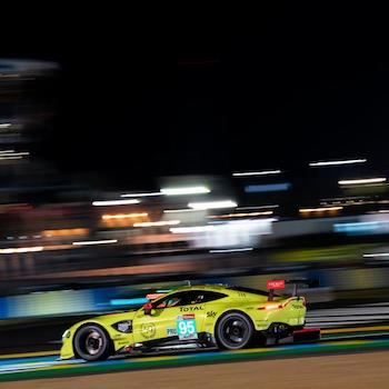 Die Startaufstellung für die 24h Le Mans