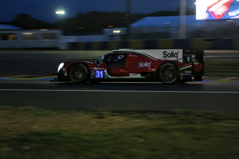 Trotz einer Kollision schaffte es DragonSpeed in der LMP2 auf Startplatz eins