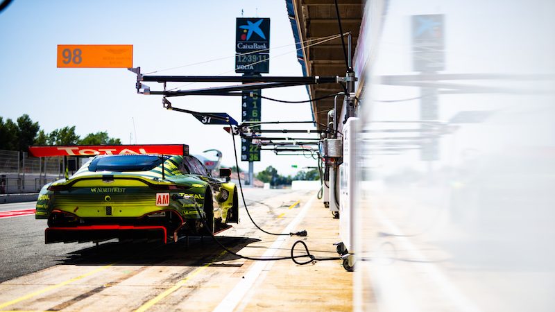 #98 ASTON MARTIN RACING / GBR / Aston Martin V8 Vantage - FIA WEC Season 8 Prologue - Circuit de Catalunya - Barcelona - Spain -