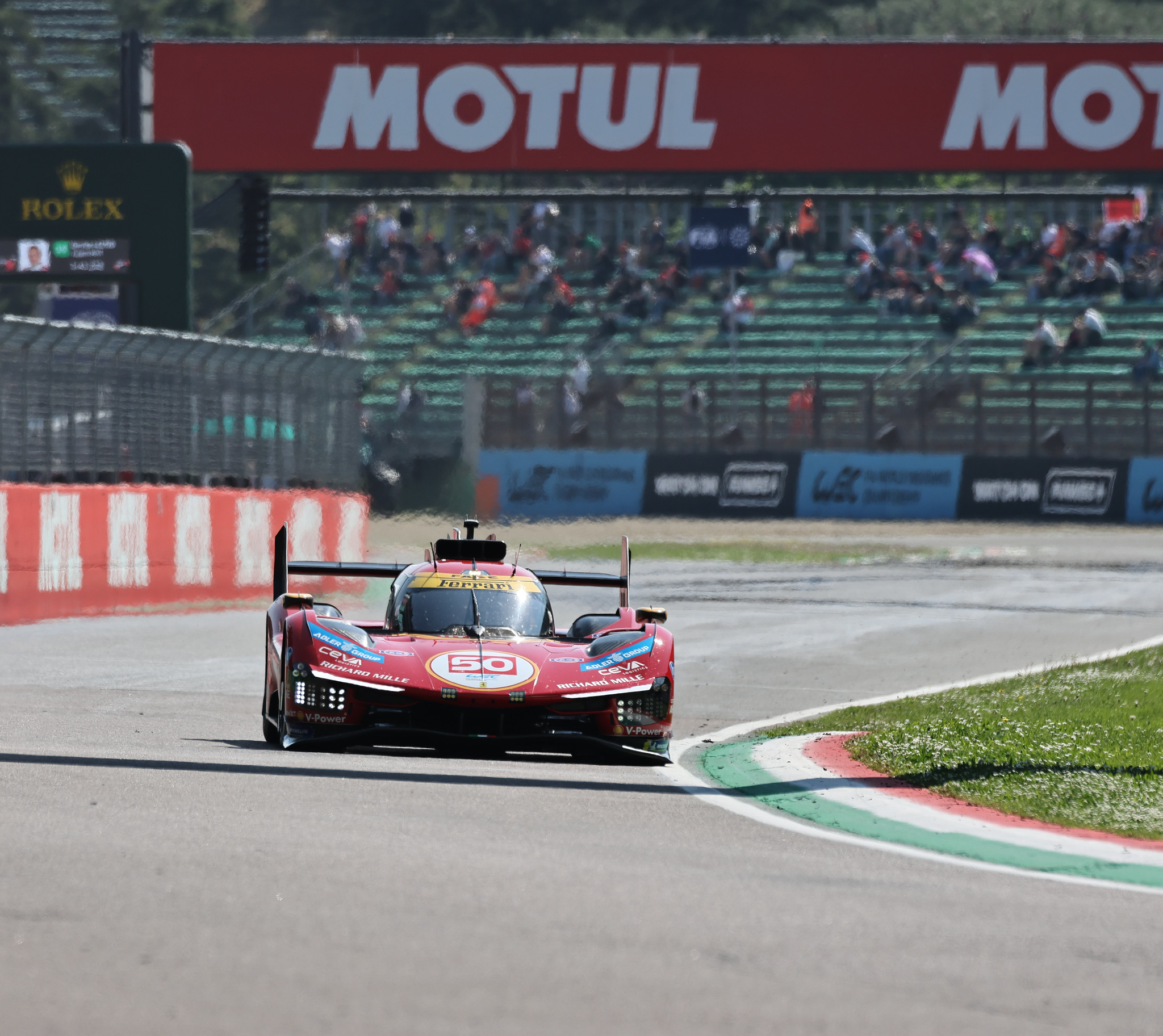Ferrari an der Spitze, Toyota und Alpine in Imola dicht auf den Fersen