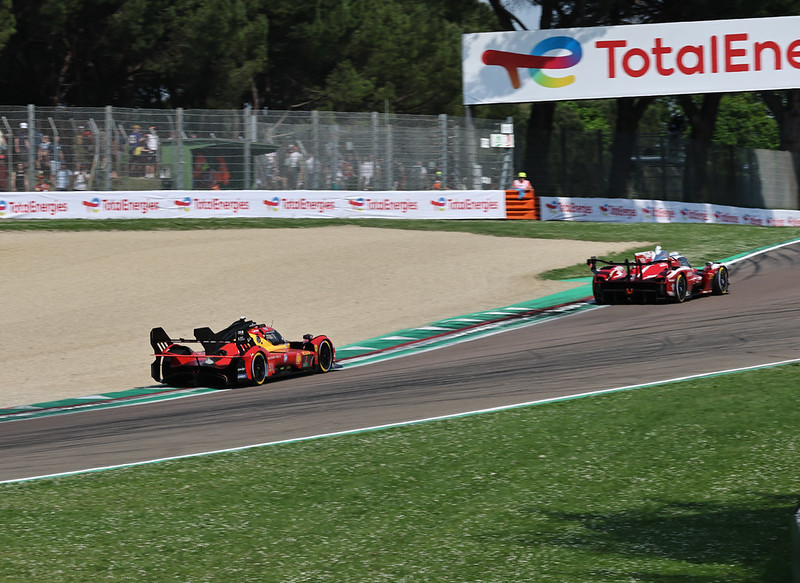 Ferrari blieb bis zum Schluss dicht hinter dem Toyota TS010