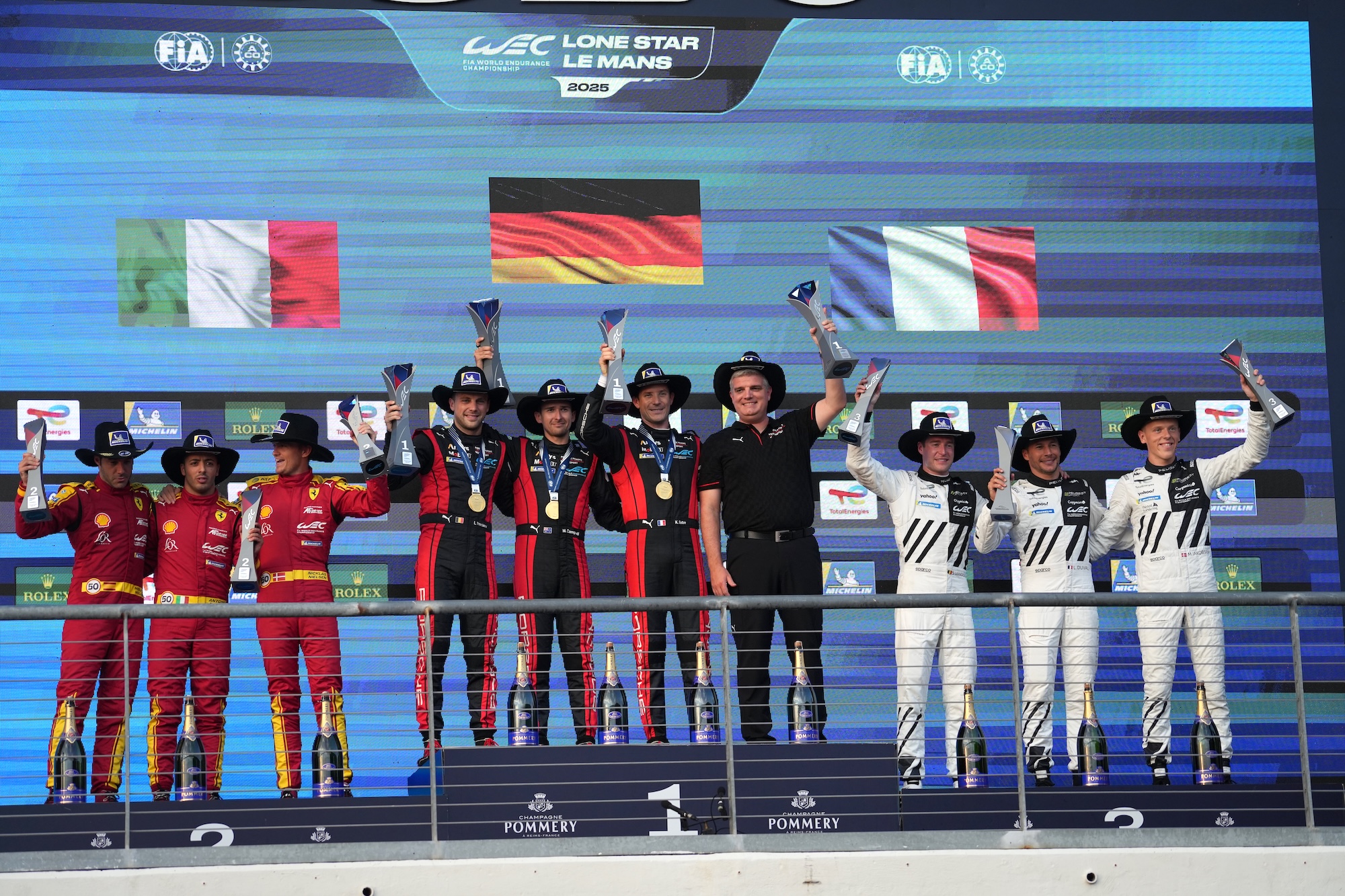 Die Sieger des Lone Star Le Mans 2025