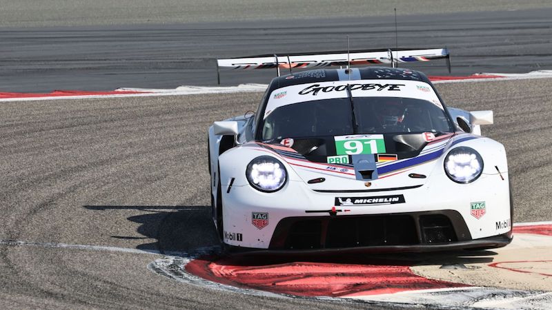 Porsche auf Pole