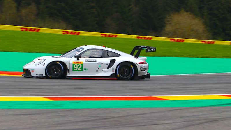 Porsche holte die Poleposition in der LMGTE-Pro
