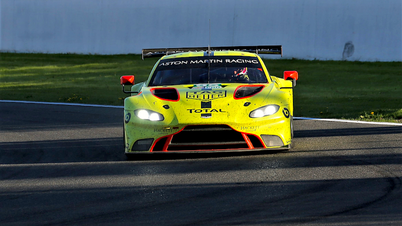 Startreihe eins für Aston Martin und Toyota