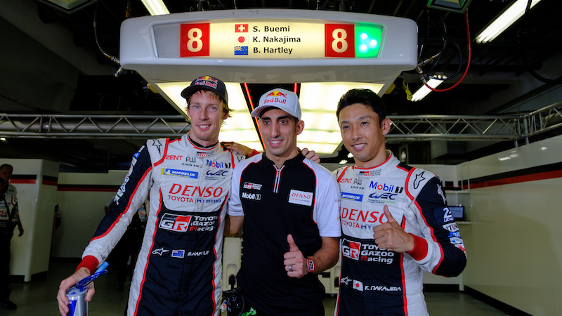 Toyota und Porsche auf Pole in Fuji