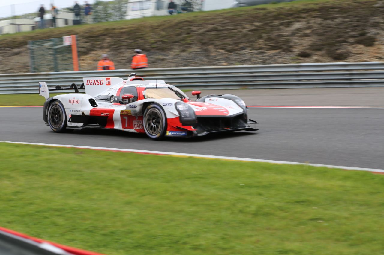 Der Toyota in Spa