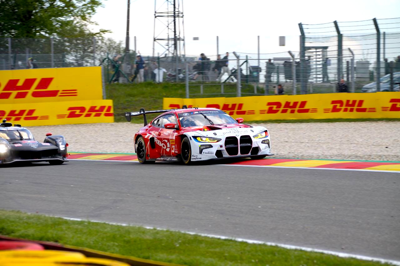 Das GT3-Fahrzeug von BMW