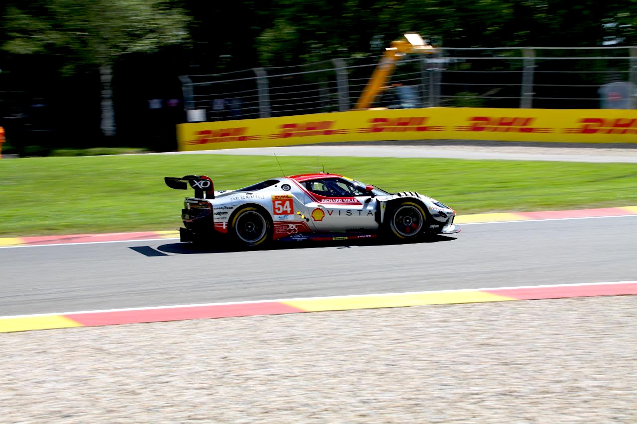 Der LMGT3-Ferrari in Spa