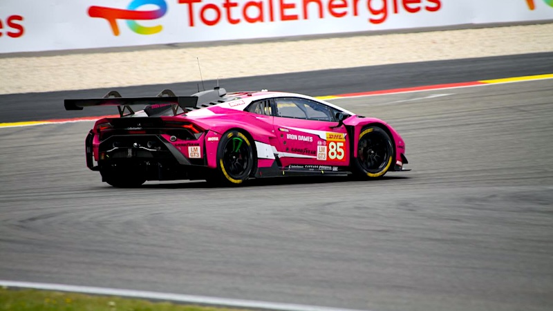Der Iron Dames Lamborghini