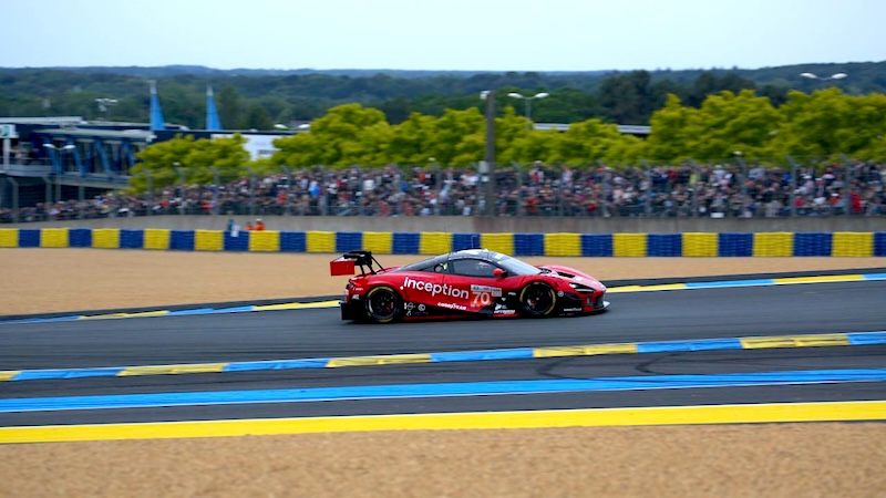 Der Inception McLaren mit Pole