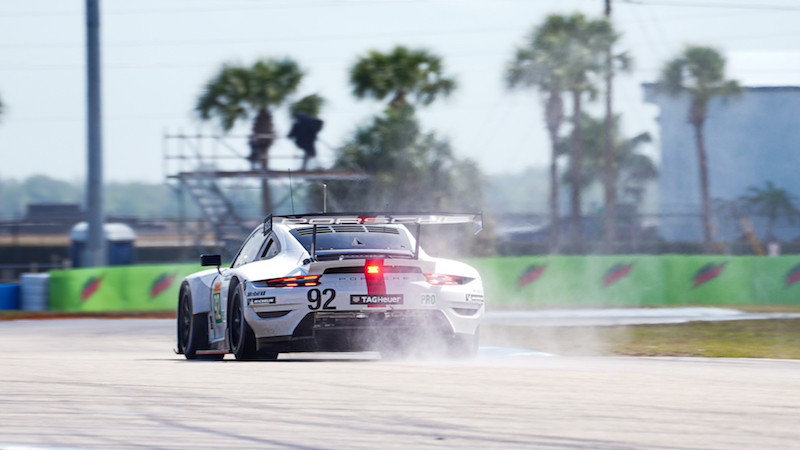 Porsche beim Qualifying in Sebring