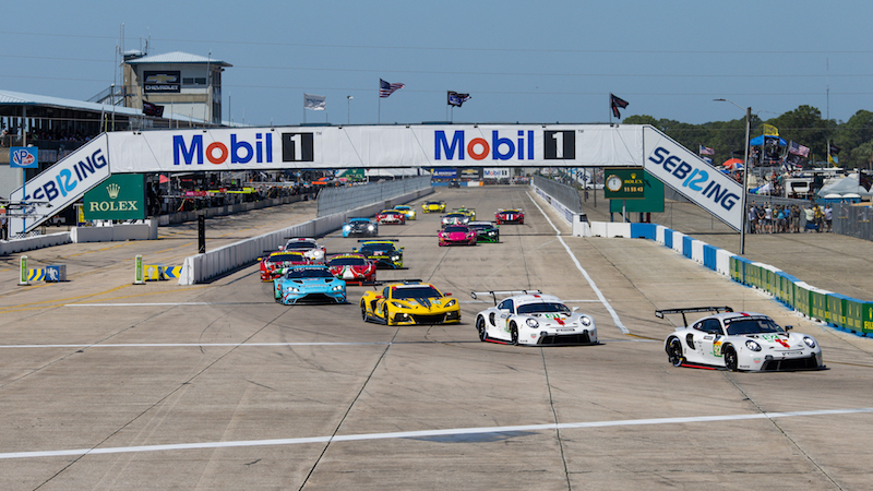 Die GTE-Fahrzeuge in Sebring
