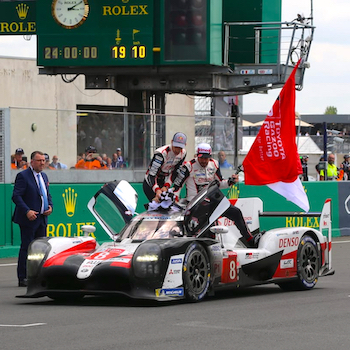 Le Mans Sieg und WM-Titel für den Toyota #8