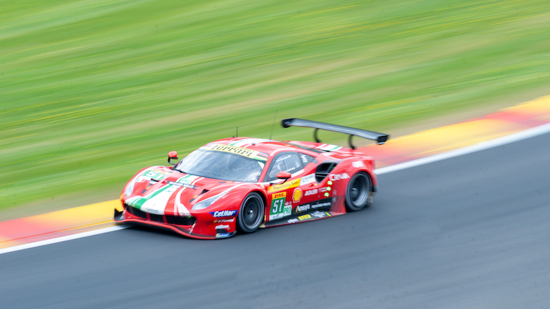 Ferrari in Spa